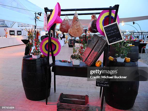 General view of atmosphere at the Biutiful Party at the Majestic Beach during the 63rd Annual Cannes Film Festival on May 17, 2010 in Cannes, France.