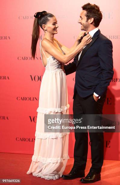 China Suarez and Benjamin Vicuna attend Vogue 30th Anniversary Party at Casa Velazquez on July 12, 2018 in Madrid, Spain.
