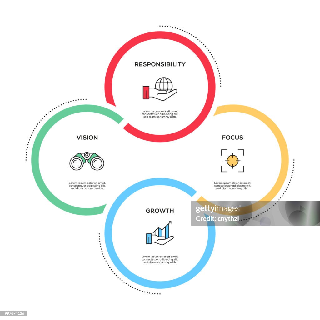 Infographic Examples Core Principles Core Values Concept Infographic Design High-Res Vector Graphic - Getty ...