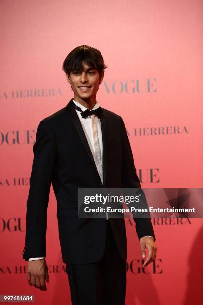 Kaya Holl attends Vogue 30th Anniversary Party at Casa Velazquez on July 12, 2018 in Madrid, Spain.