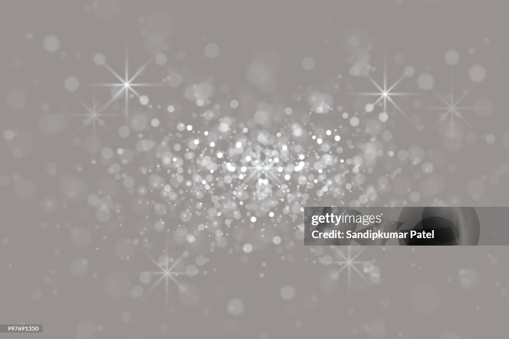 Bokeh Light grey Background