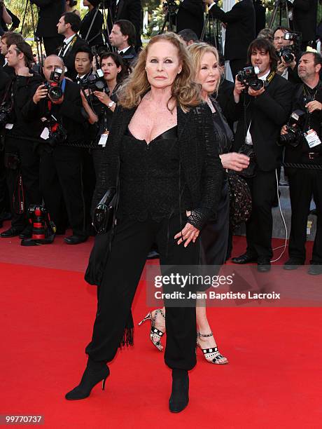 Ursula Andress attends the premiere of 'Biutiful' held at the Palais des Festivals during the 63rd Annual International Cannes Film Festival on May...