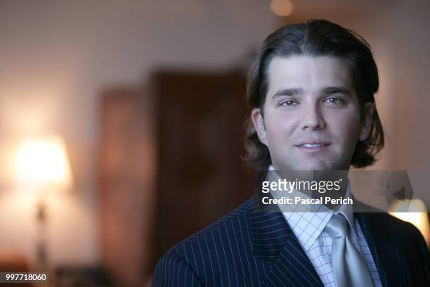 Businessperson Donald Trump Jr. Is photographed for Financial Times on January 9 in New York City.