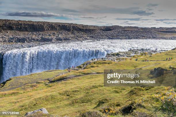 iceland-dettifoss - dettifoss fotografías e imágenes de stock