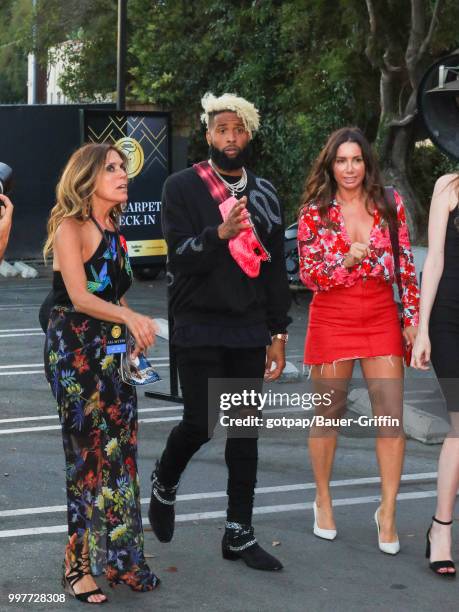 Odell Beckham Jr. Is seen on July 12, 2018 in Los Angeles, California.