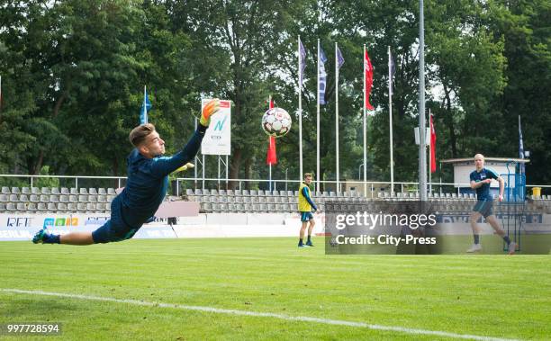 Jonathan Klinsmann during the Hertha BSC training camp on july 13, 2018 in Neuruppin, Germany.
