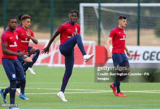 England's Trevoh Chalobah during the England U-19 training session at St George's Park, Burton.