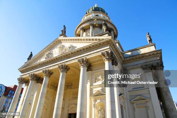 the deutscher dom in berlin - deutscher dom stock pictures, royalty-free photos & images