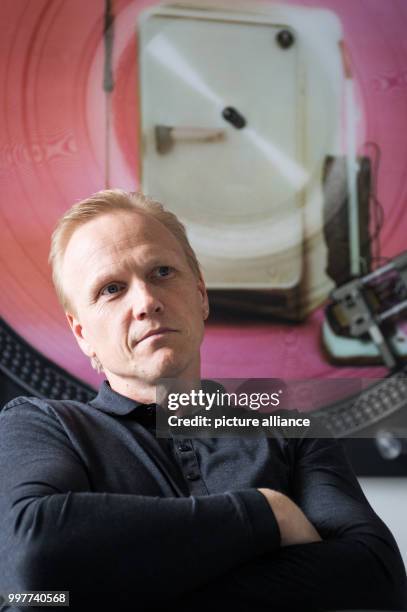 Picture of former professional soccer player and currently businessman Carsten Ramelow taken in his office in Hurth, Germany, 03 May 2017. Photo:...