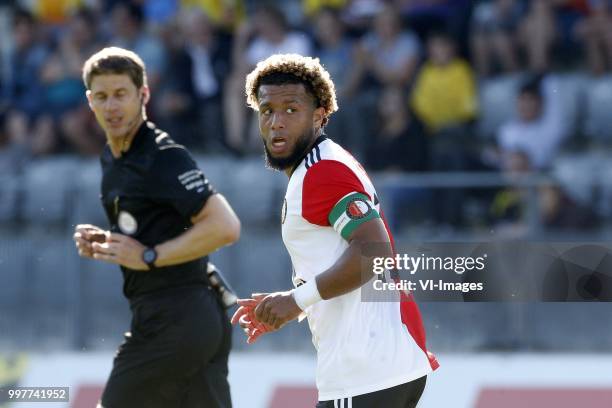 Tonny Vilhena of Feyenoord during the Uhrencup match between BSC Young Boys and Feyenoord at the Tissot Arena on July 11, 2018 in Biel, Switzerland