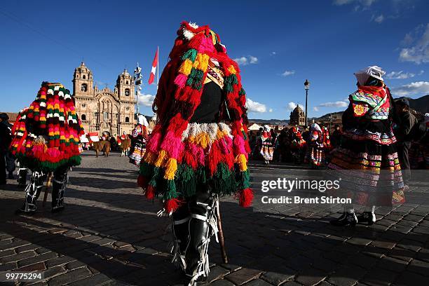 Images of the festivities leading up to the Inti Raymi festival in Cuzco, Peru, June 21, 2007. The Inti Raymi festival is the most spectacular Andean...