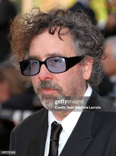 Tim Burton attends the premiere of "Biutiful" held at the Palais des Festivals during the 63rd Annual International Cannes Film Festival on May 17,...