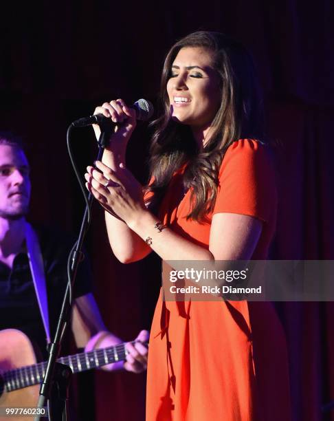 Colby Dee performs at City Winery Atlanta on July 12, 2018 in Atlanta, Georgia.