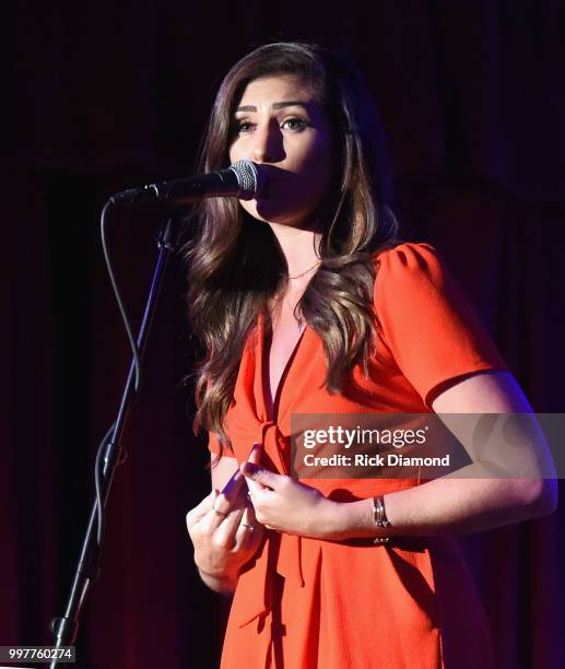 Colby Dee performs at City Winery Atlanta on July 12, 2018 in Atlanta, Georgia.