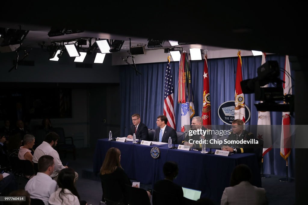 Army Secretary Mark Esper Delivers Major Announcement On Army Futures Command