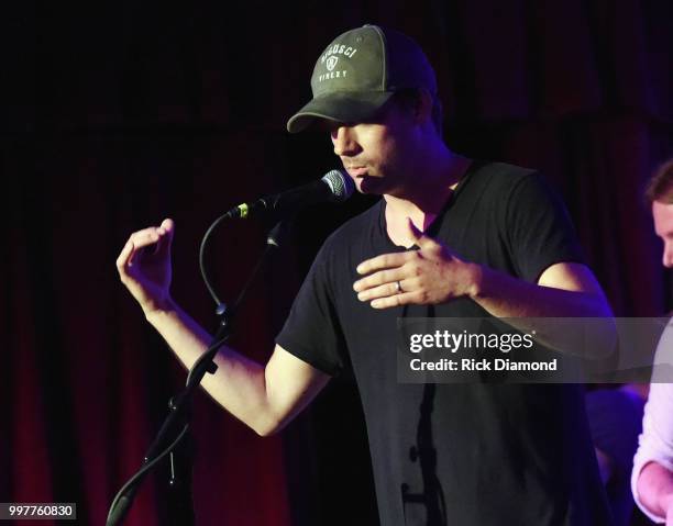 Manager Austin Marshall at City Winery Atlanta on July 12, 2018 in Atlanta, Georgia.