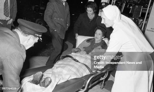 Princess Alexandra of Greece arriving at St Vincent's Private Nursing Home, . .