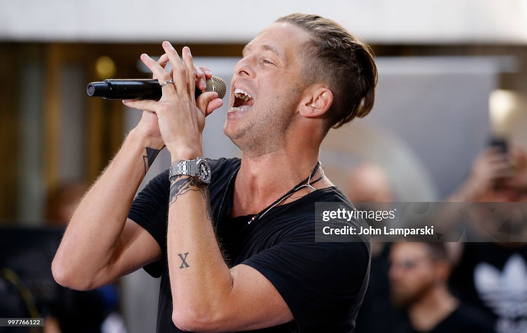 One Republic Performs On NBC's "Today"
