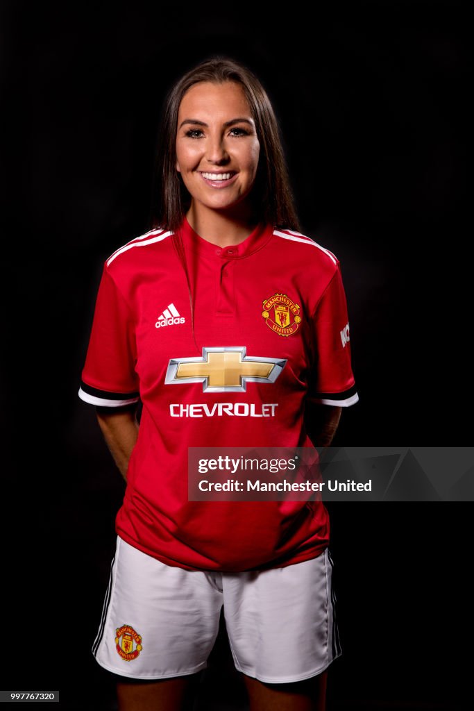 Manchester United Women Portrait Session