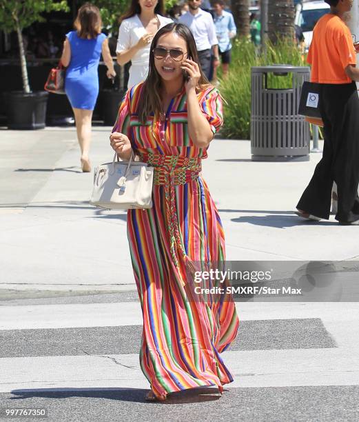 Dorothy Wang is seen on July 12, 2018 in Los Angeles, CA.