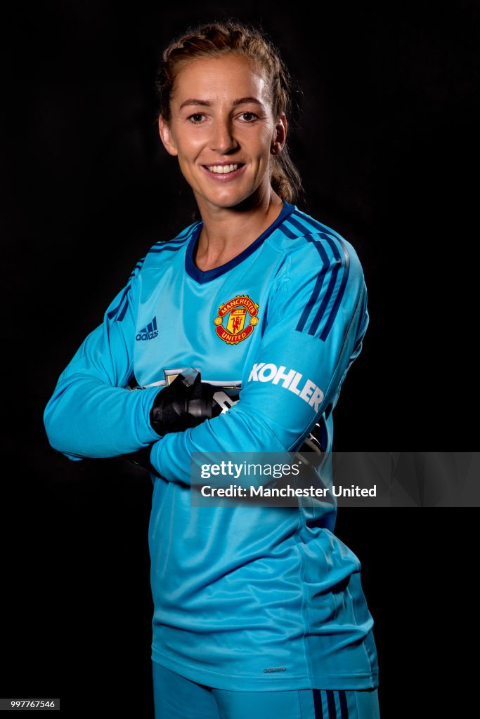 Manchester United Women Portrait Session