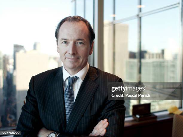 Financier James Gorman photographed for the Financial Times on May 29, 2010 in New York City.