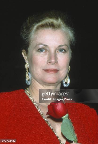 Princess Grace of Monaco circa 1982 in New York.