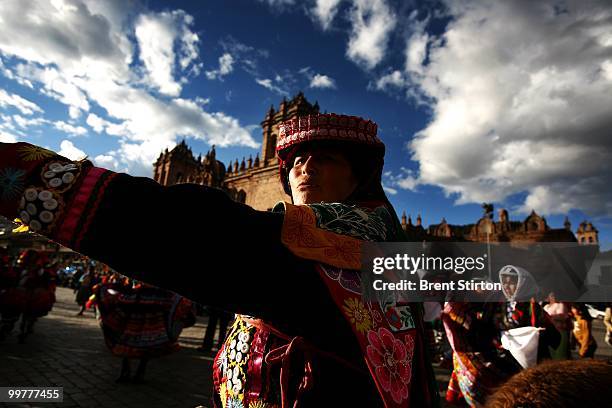 Images of the festivities leading up to the Inti Raymi festival in Cuzco, Peru, June 21, 2007. The Inti Raymi festival is the most spectacular Andean...