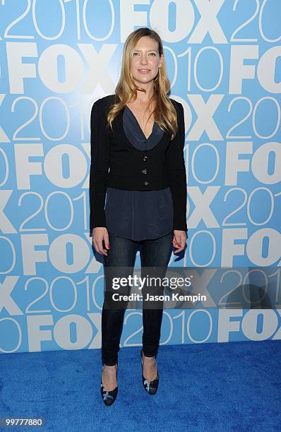 Actress Anna Torv attends the 2010 FOX Upfront after party at Wollman Rink, Central Park on May 17, 2010 in New York City.