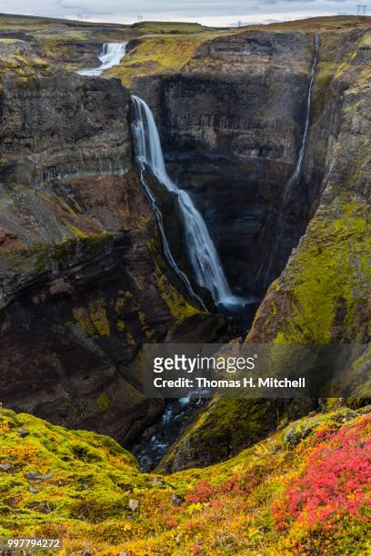 iceland-granni [waterfalls] - brook mitchell stock pictures, royalty-free photos & images