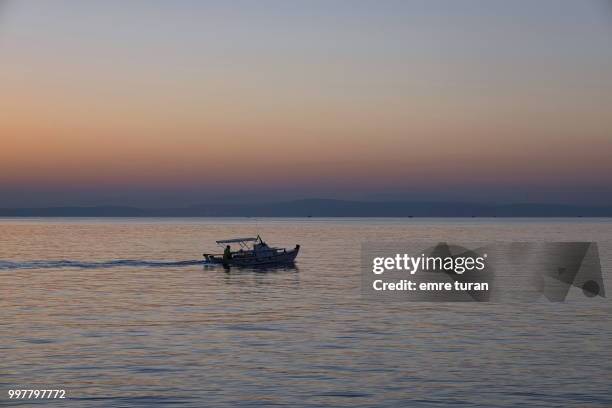 greek fisherman at dawn(dscf4409-1.jpg) - greek fisherman stock pictures, royalty-free photos & images