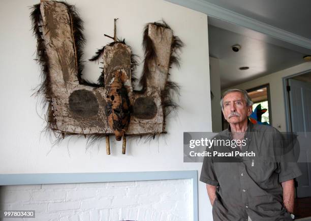 Playwright Edward Albee photographed for the Financial Times on July 18, 2010 in Montauk, New York.