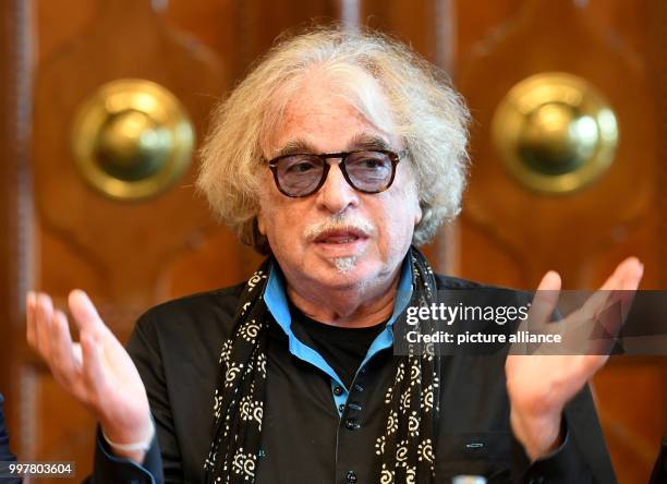 Bernhard Paul, the director of the Roncalli Circus, at a press conference in Hanover, Germany, 3 August 2017. The circus is celebrating its 40th...