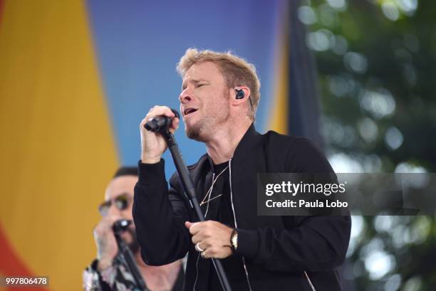 The Backstreet Boys perform live from Central Park on "Good Morning America," as part of the GMA Summer Concert series on Friday, July 13, 2018...