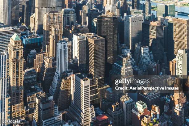 skyscrapers in manhattan, new york - worldwide day of play and the carmelo anthony foundation san juan puerto rico stockfoto's en -beelden