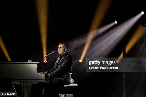 French singer Julien Clerc performs at Koninklijk Theater Carre, Amsterdam, Netherlands, 6 May 2018.