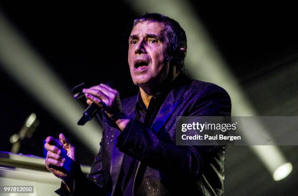 French singer Julien Clerc performs at Koninklijk Theater Carre, Amsterdam, Netherlands, 6 May 2018.