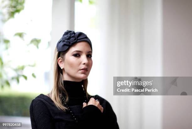 Businesswoman Ivanka Trump, wearing jewelry from her own collection, is photographed for Financial Times on September 12, 2010 in New York City.