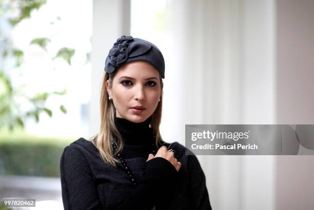 Businesswoman Ivanka Trump, wearing jewelry from her own collection, is photographed for Financial Times on September 12, 2010 in New York City.