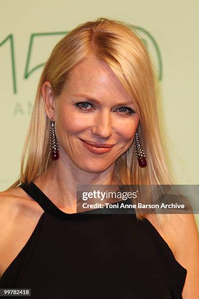 Actress Naomi Watts attends the Chopard 150th Anniversary Party at the VIP Room, Palm Beach during the 63rd Annual International Cannes Film Festival...