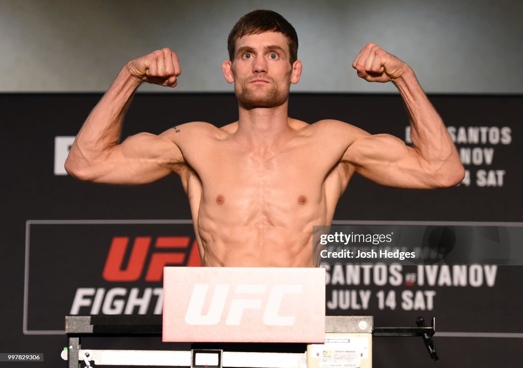 UFC Fight Night Weigh-in