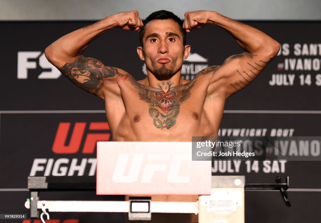 UFC Fight Night Weigh-in