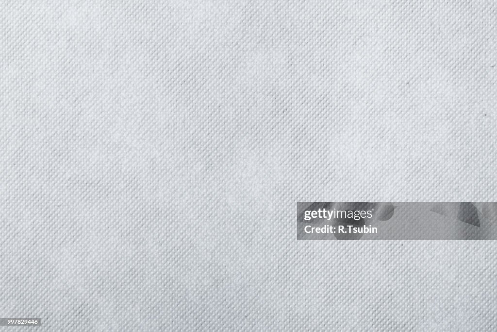 White fabric texture for background