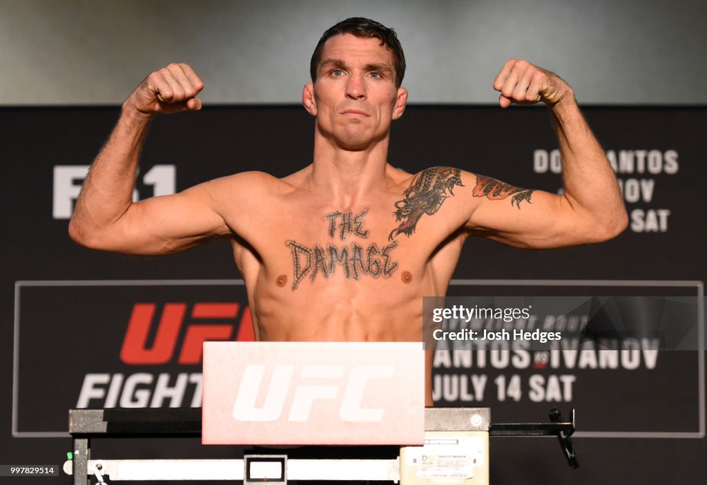 UFC Fight Night Weigh-in
