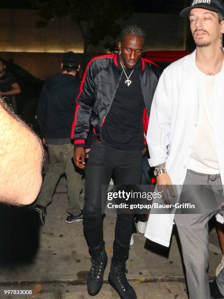 DeAndre Hopkins is seen on July 12, 2018 in Los Angeles, California.