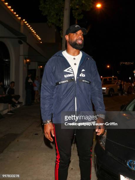 Marcedes Lewis are seen on July 12, 2018 in Los Angeles, California.