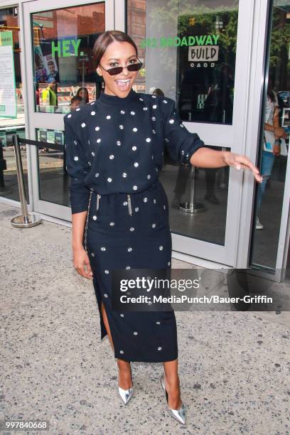 Kat Graham is seen on July 13, 2018 in New York City.