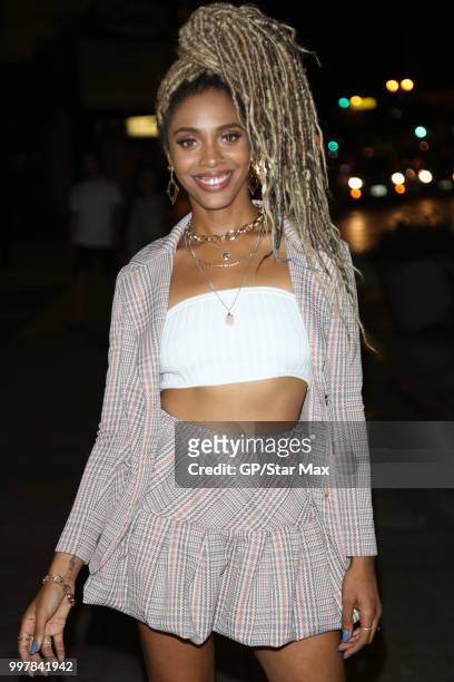 Jade Novah is seen on July 12, 2018 in Los Angeles, CA.