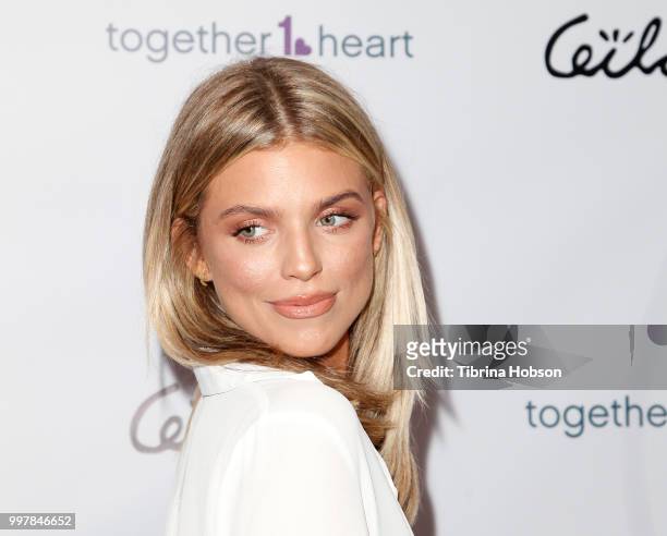 AnnaLynne McCord attends the Kings and Queens Art Exhibition at Hills Penthouse on July 12, 2018 in West Hollywood, California.