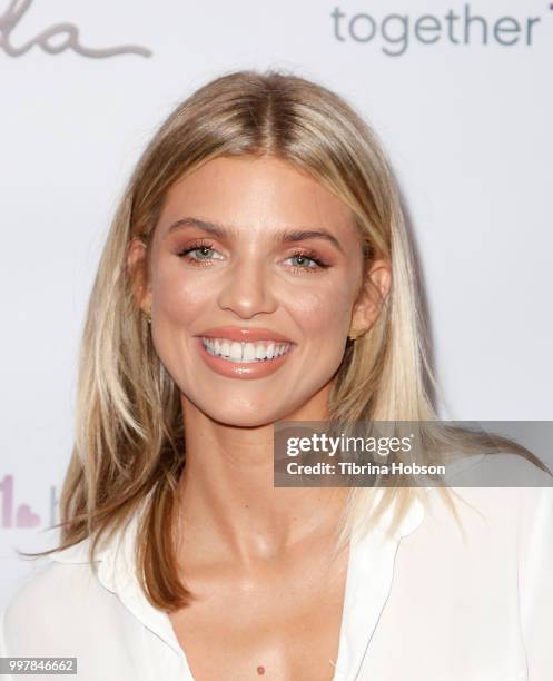 AnnaLynne McCord attends the Kings and Queens Art Exhibition at Hills Penthouse on July 12, 2018 in West Hollywood, California.